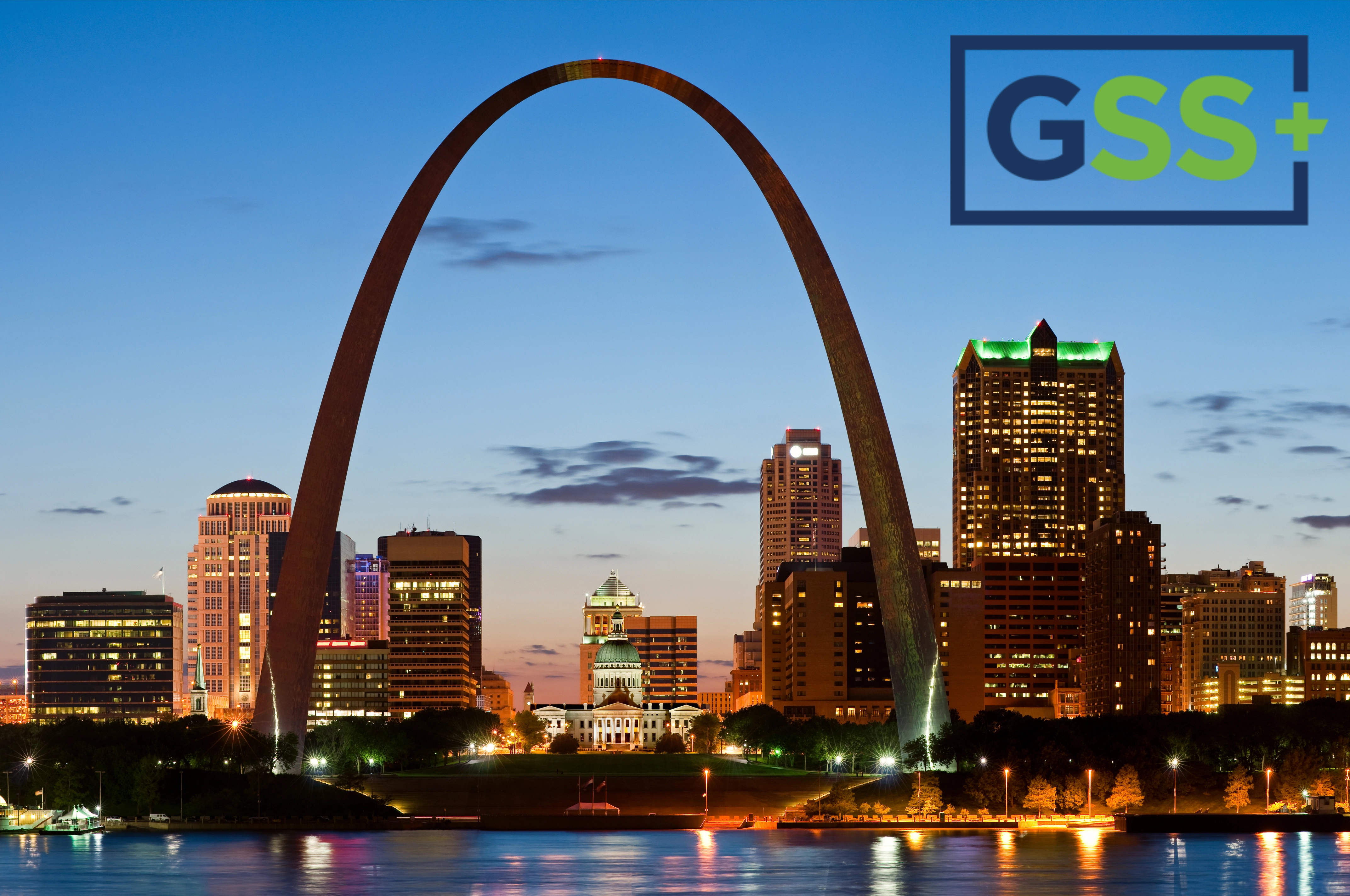 Gateway Arch with Logo